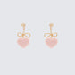 Pink earrings – FINESSE