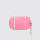 Tasmin Pink Multi Charm Bowler Bag