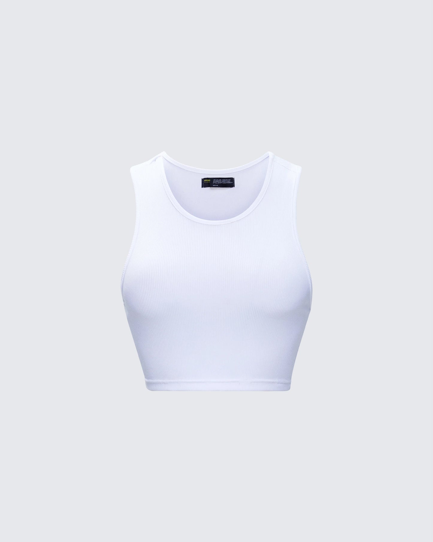 Thea White Jersey Tank