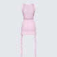 Robe rosette rose rose tiana rose