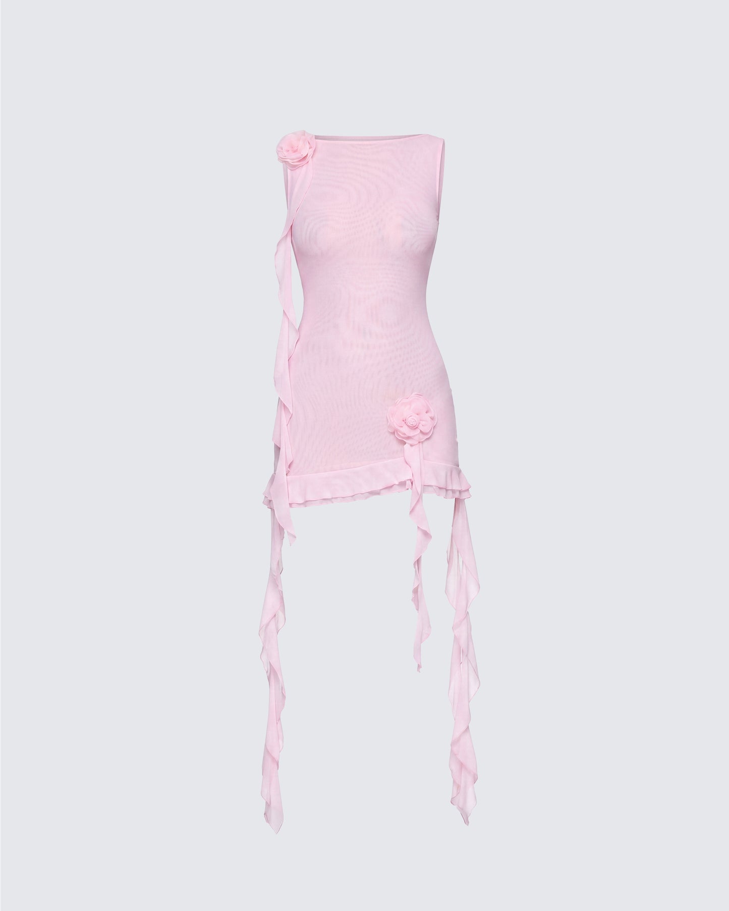 Robe rosette rose rose tiana rose