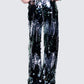 Tiva Silver Sequin High Waisted Pants
