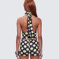 Toni Multi Jersey Polka Halter Top