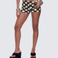 Toni Multi Jersey Polka Mini Shorts
