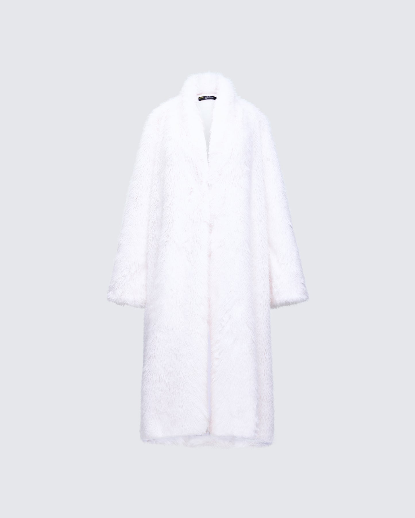 Trista Ivory Faux Fur Coat