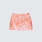 Twila Orange Shell Sequin Mini Skirt product front