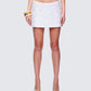 Twila Silver Shell Sequin Mini Skirt