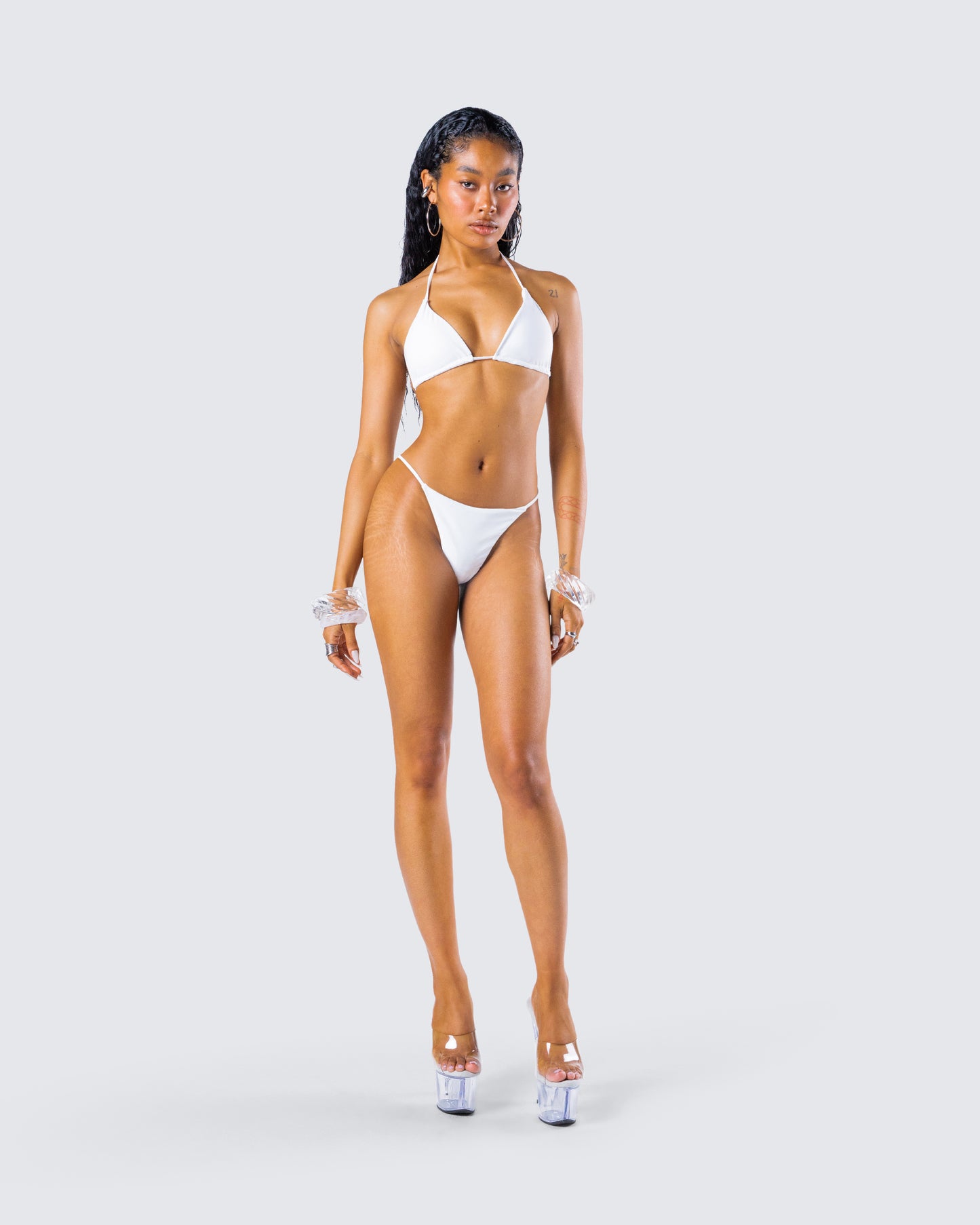 Twyla White Bikini Set