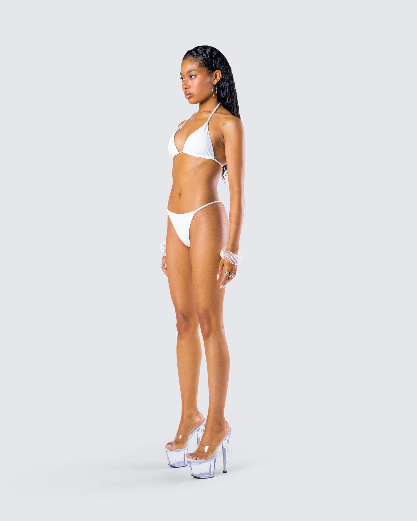 Twyla White Bikini Set