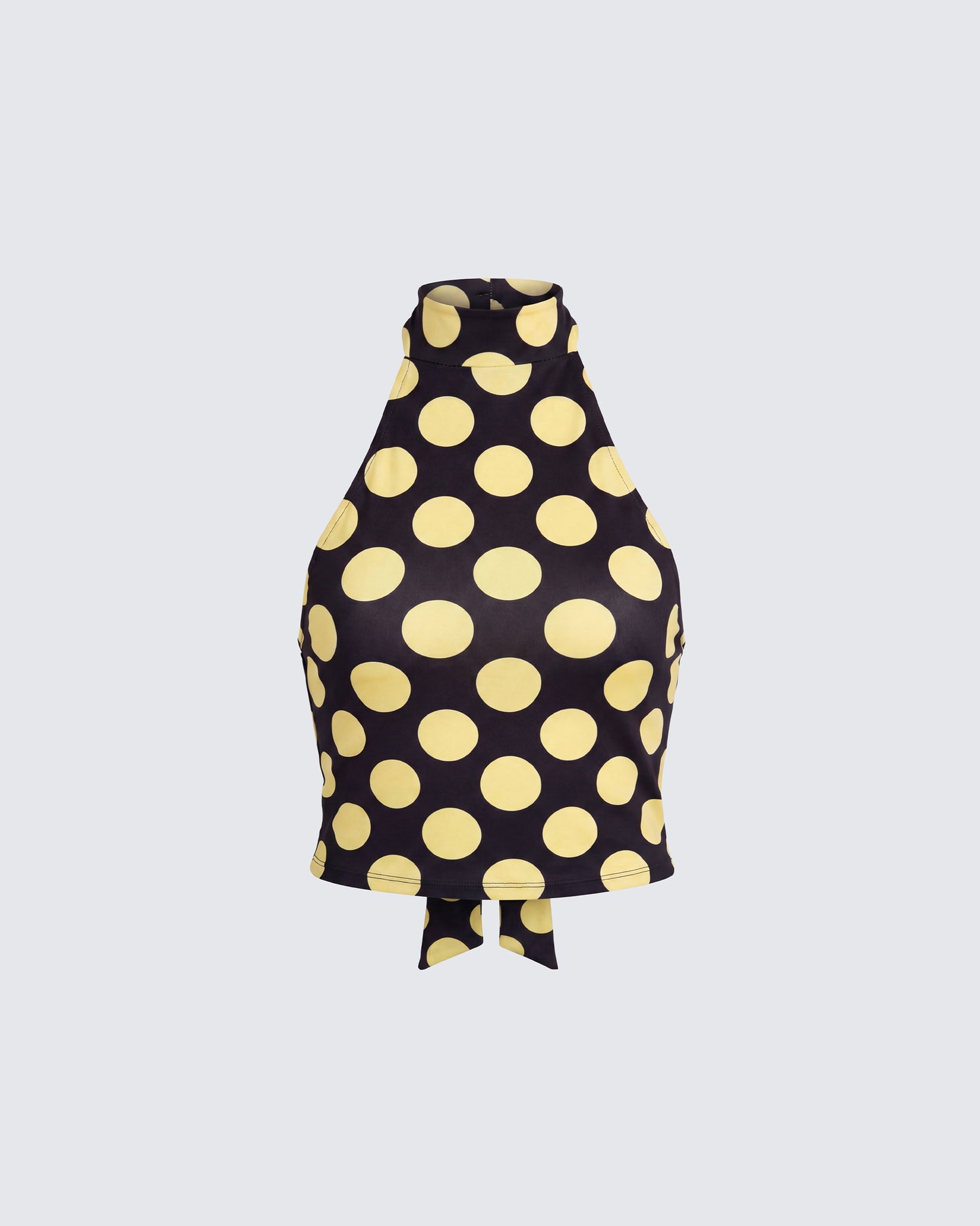 Toni Multi Jersey Polka Halter Top product front