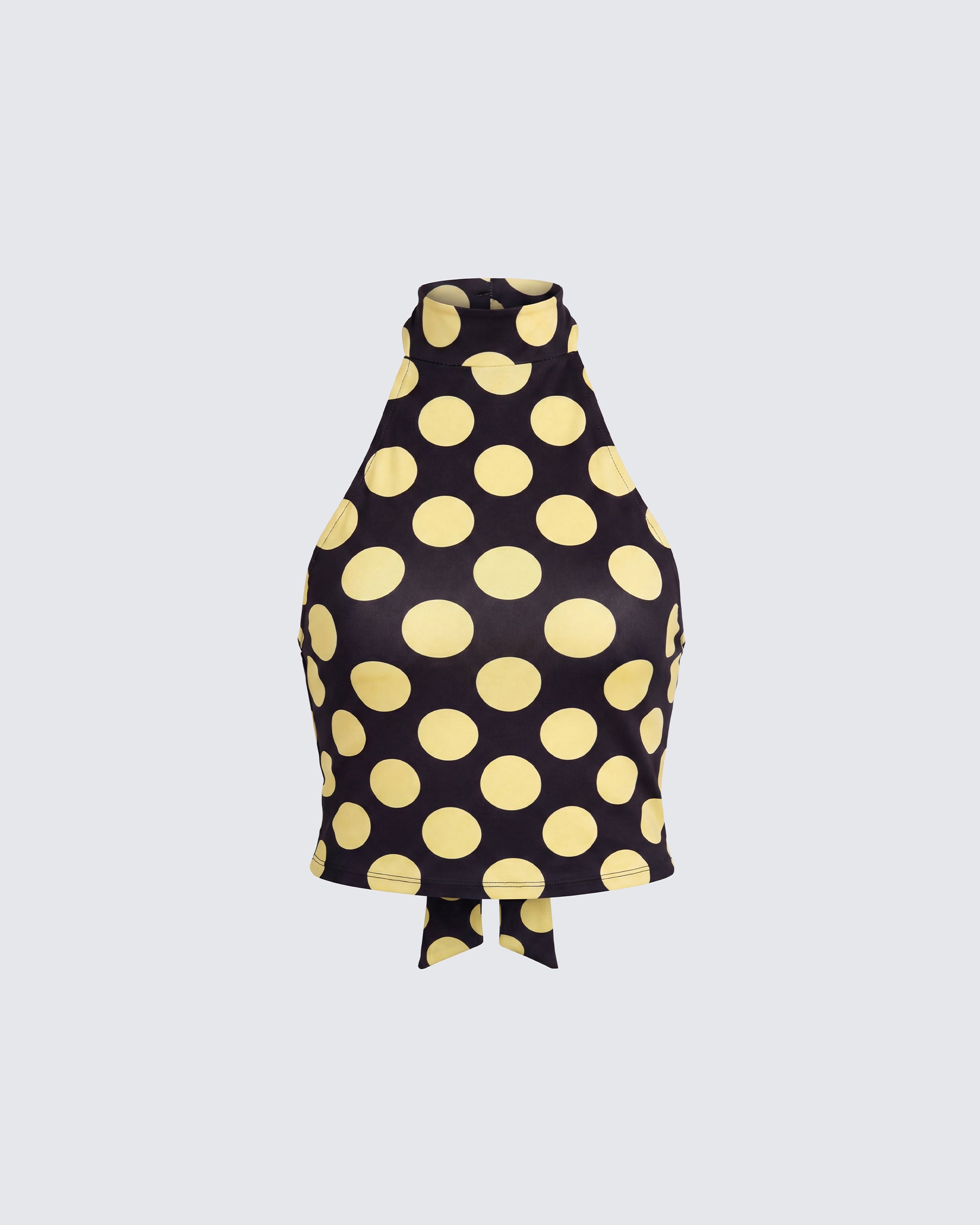 Toni Multi Jersey Polka Halter Top product front