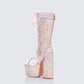 Valdis Pink Baroque Boot
