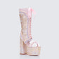 Valdis Pink Baroque Boot