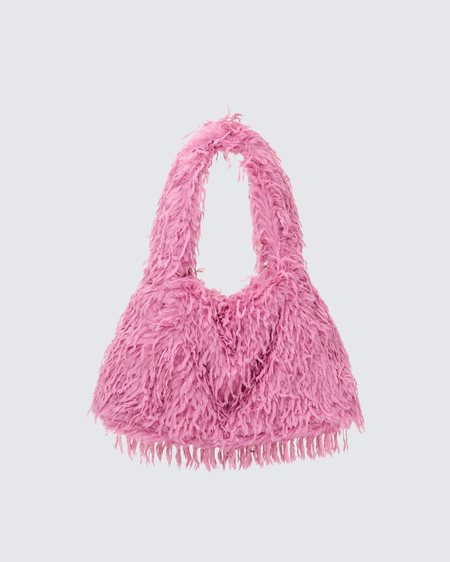 Veda Dusty Pink Ruched Hobo Bag