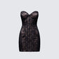 Women's black mini dress – FINESSE