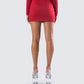 Venetia Red Heart Mini Skirt