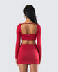 Venetia Top - Red