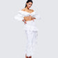 Villi White Lace Set