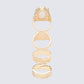 Wilda Gold Signet Set - 4 Pack