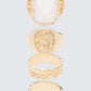 Wilda Gold Signet Set - 4 Pack