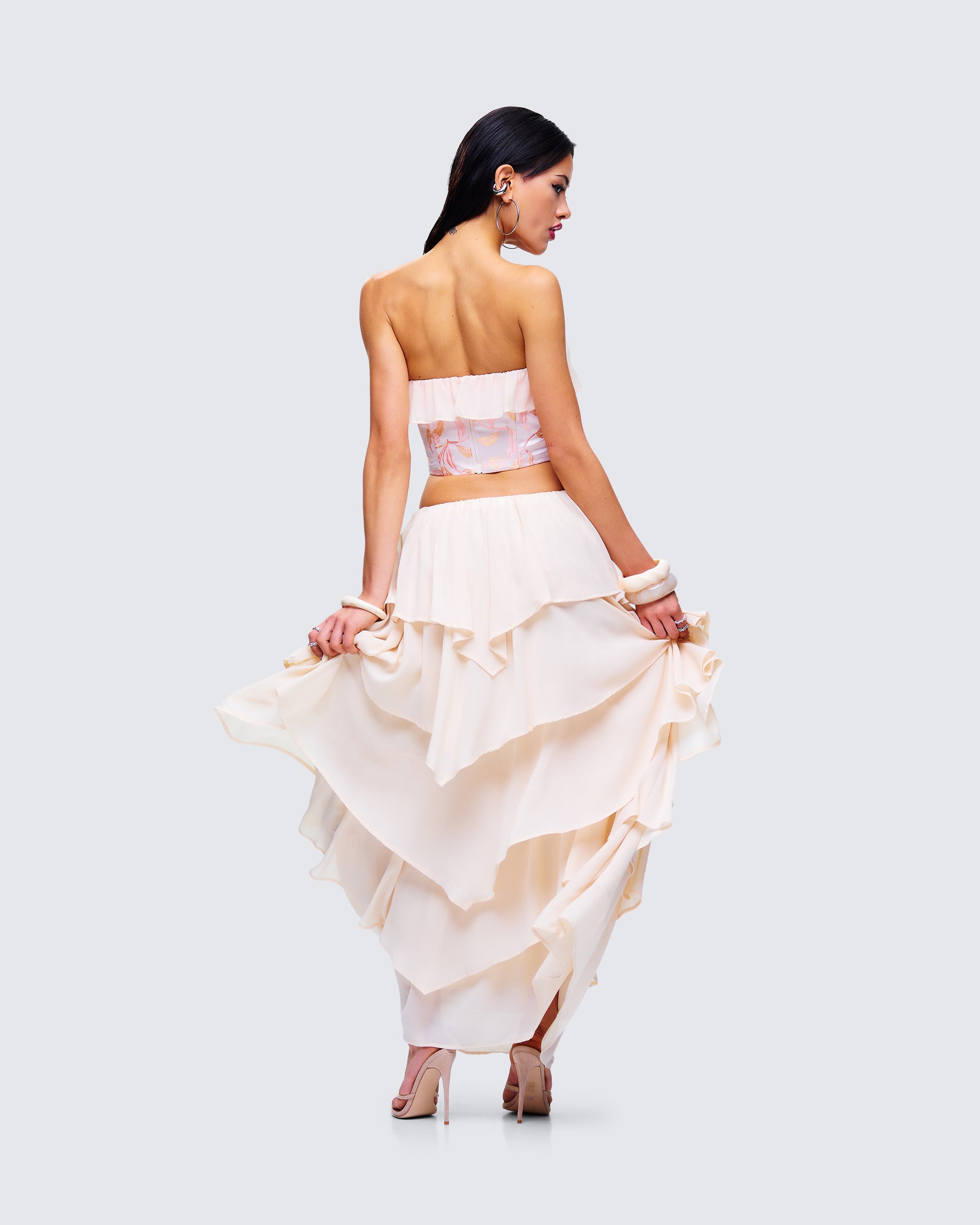 Cream Two Piece Set Cream Two Piece Set