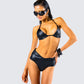 Zaria Vegan Leather Bikini Set