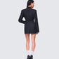 Zila Black Suiting Hourglass Blazer