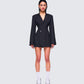 Zila Black Suiting Hourglass Blazer