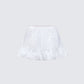 Zoella Ivory Ruffle Mini Skirt
