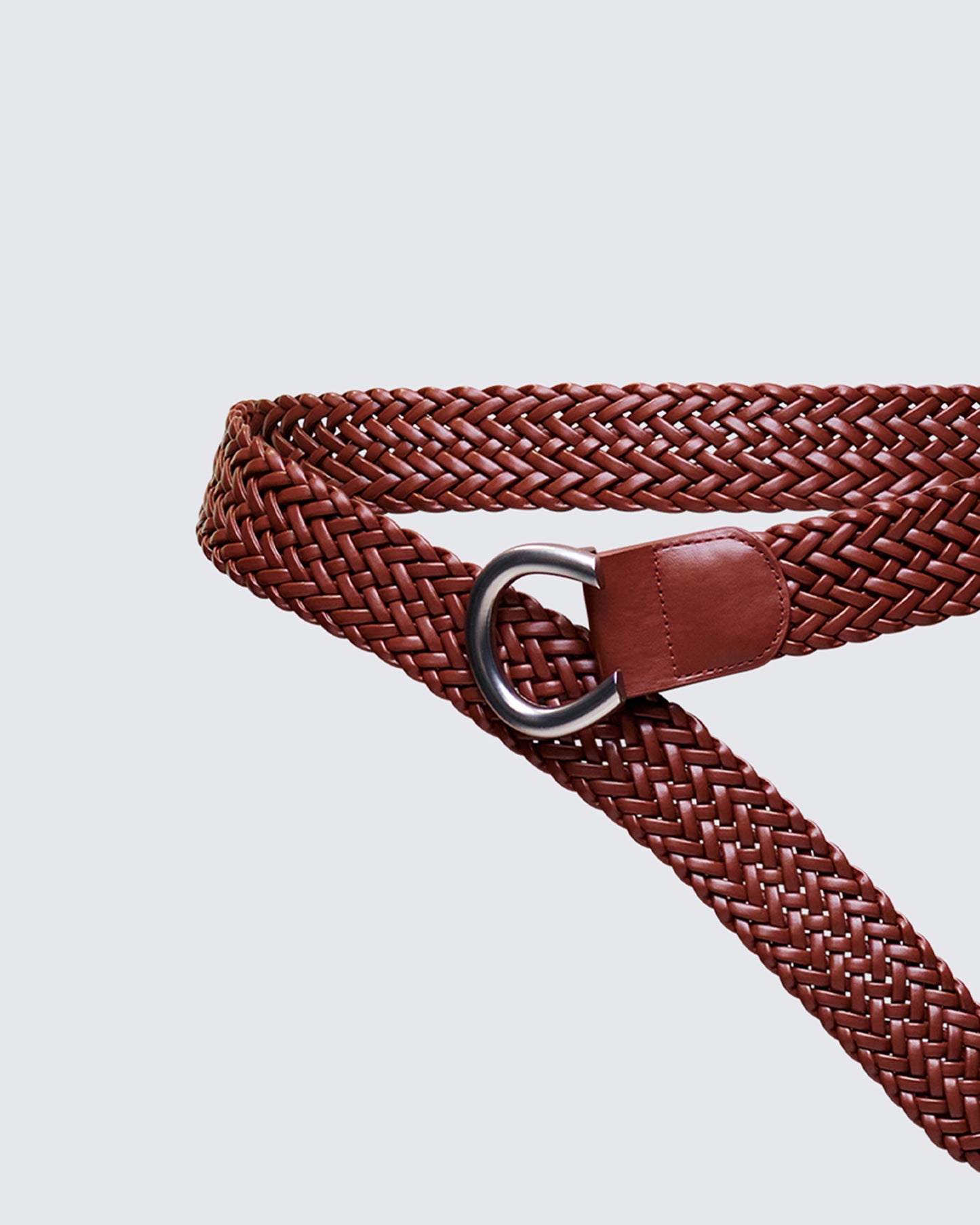 Zoella Tan Braided Belt