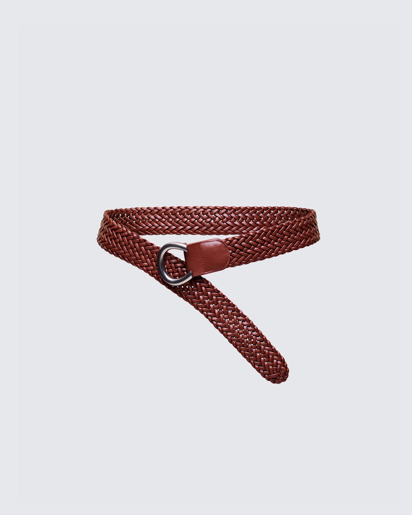 Zoella Tan Braided Belt