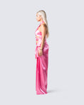 Alaina Midi Dress - Pink