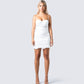 Suzette White Lace Mini Dress