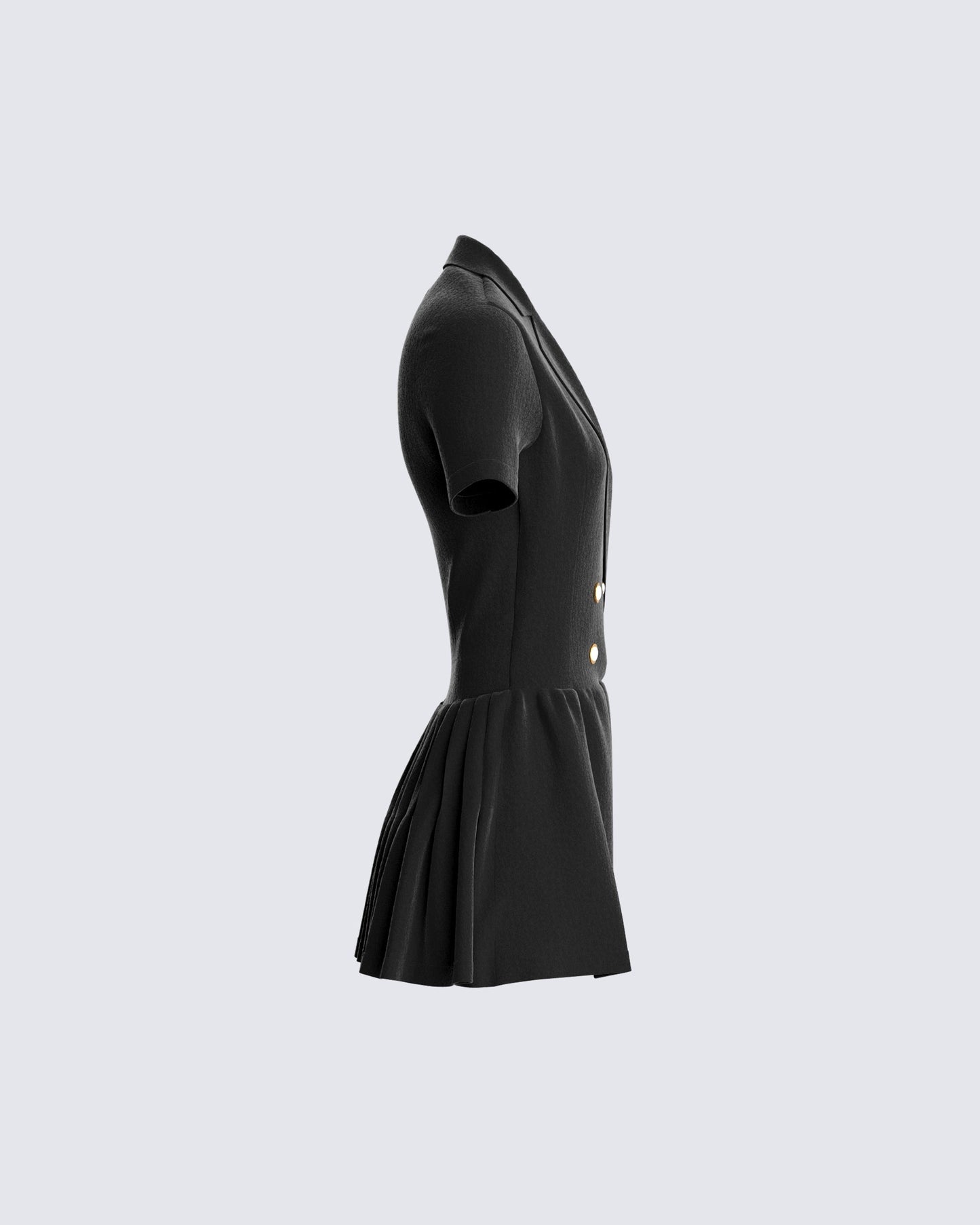 Felix Black Mini Dress