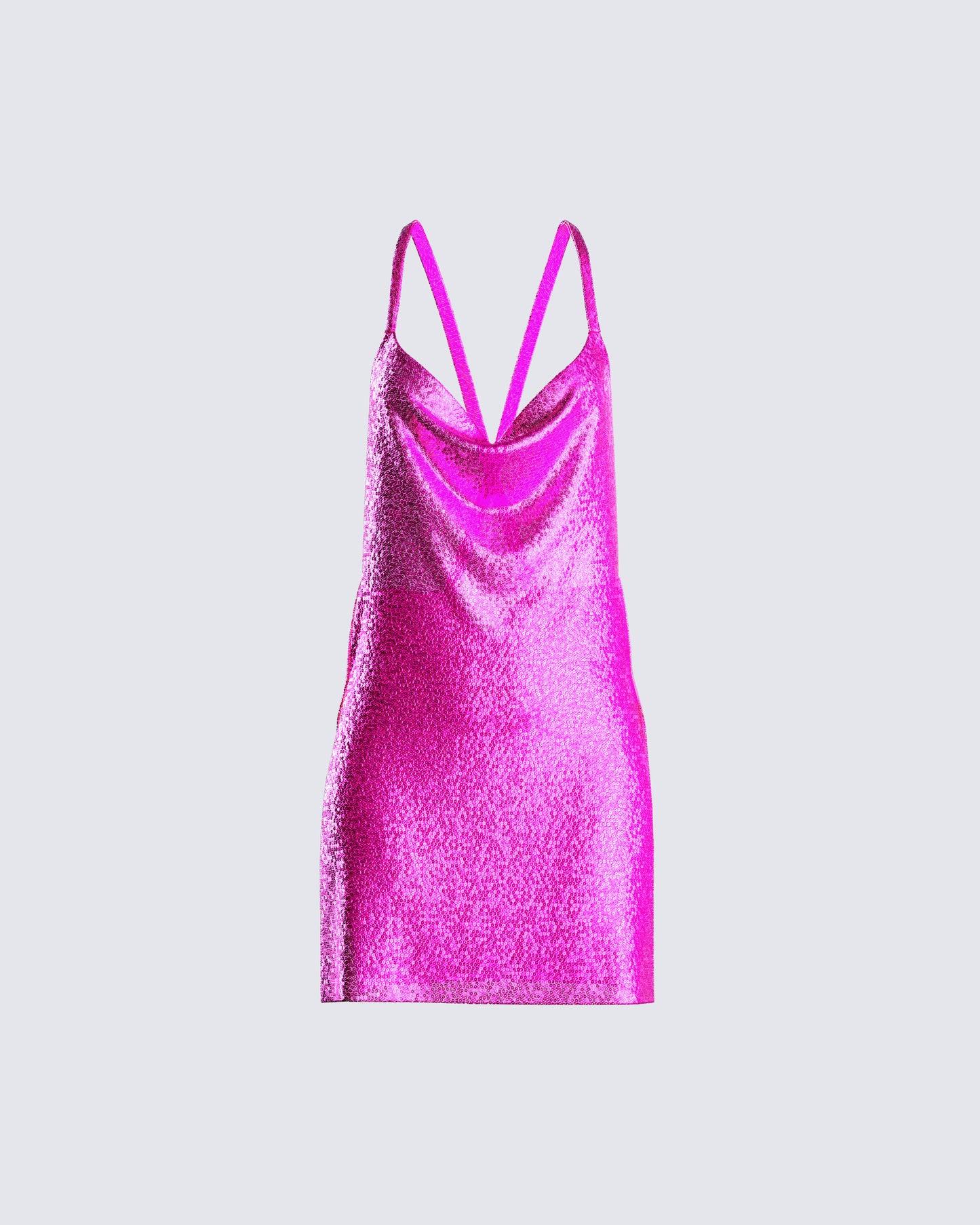 Dalia Pink Chainmail Dress