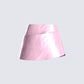 Stefani Pink Mini Skirt