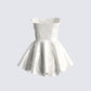 Connie White Mini Dress