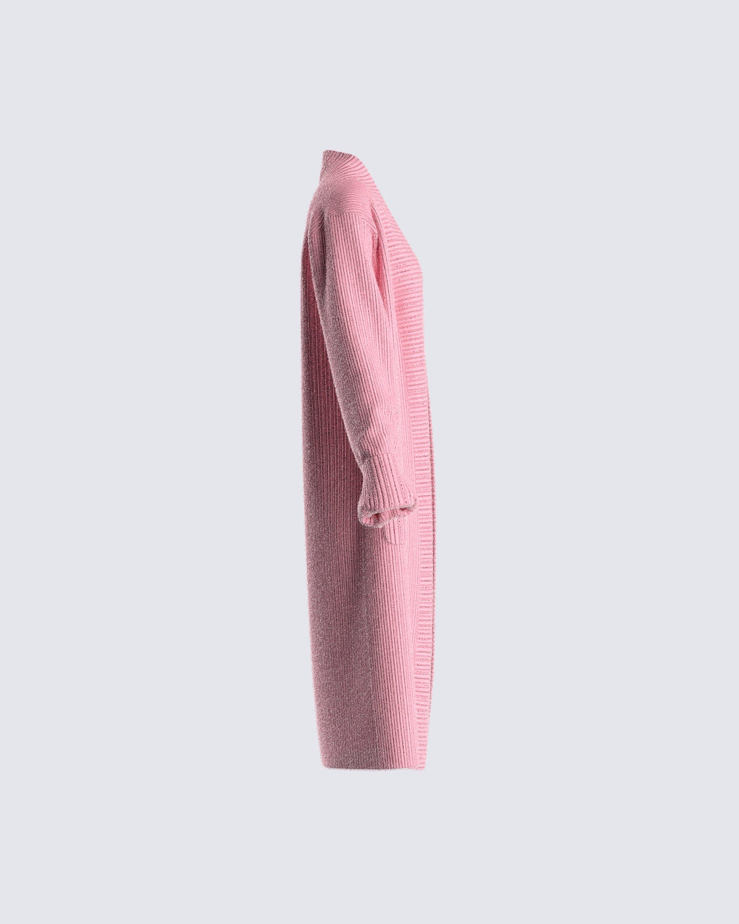 Lumi Pink Knit Cardigan