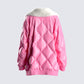 Jenna Pink Quilted Jacket