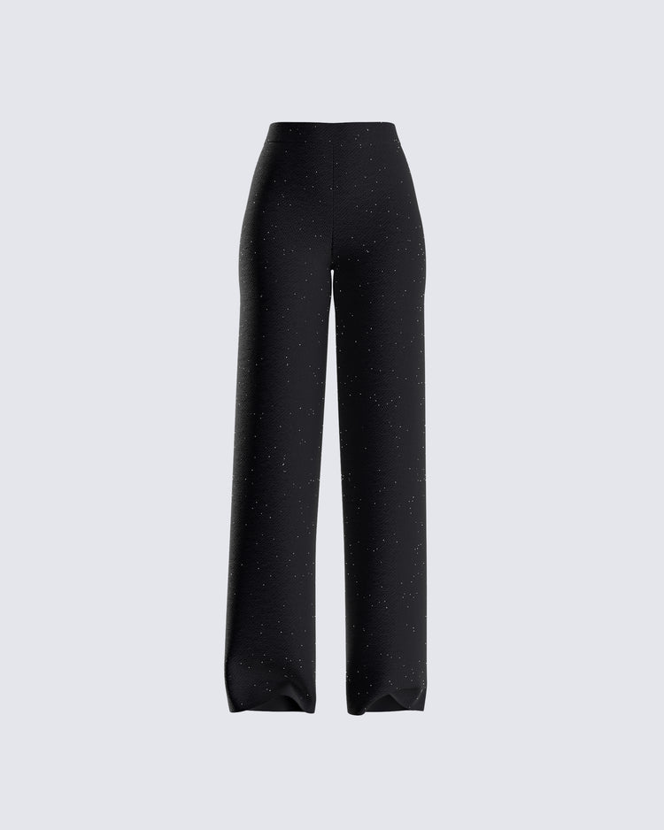 Christina Shimmer Knit Pant