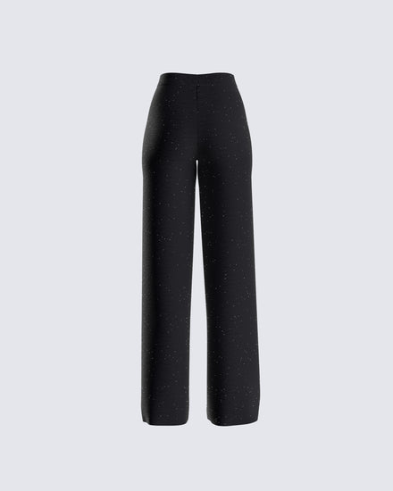 Christina Shimmer Knit Pant