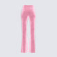 Eliana Pink Flared Pant