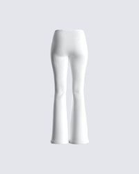 Lyle White V Waist Pant