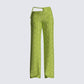 Mila Lime Sequin Pant