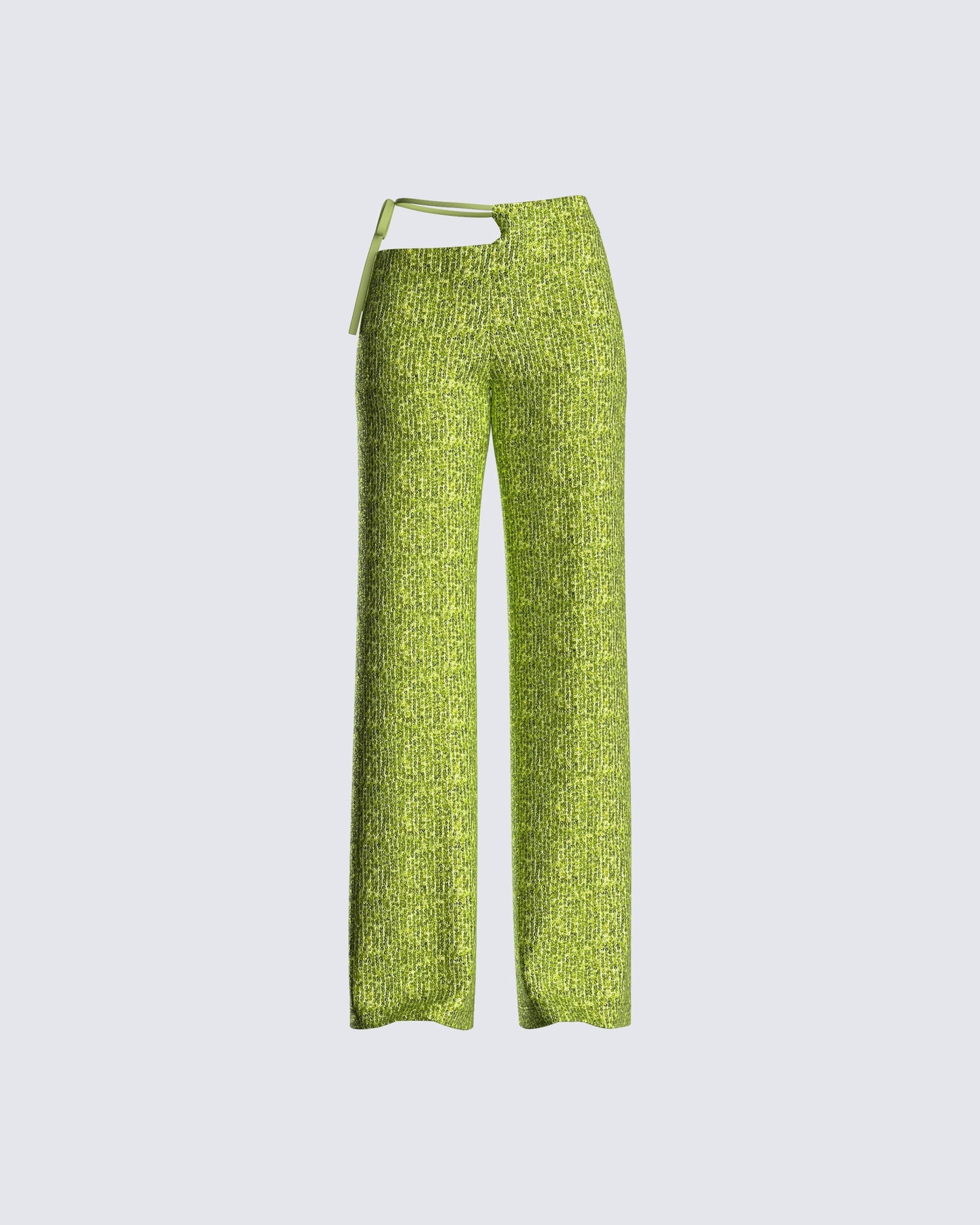 Mila Lime Sequin Pant