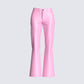 Melanie Pink Straight Leg Pant