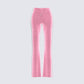 Eliana Pink Flared Pant