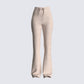 Elsie Taupe Ribbed Pant