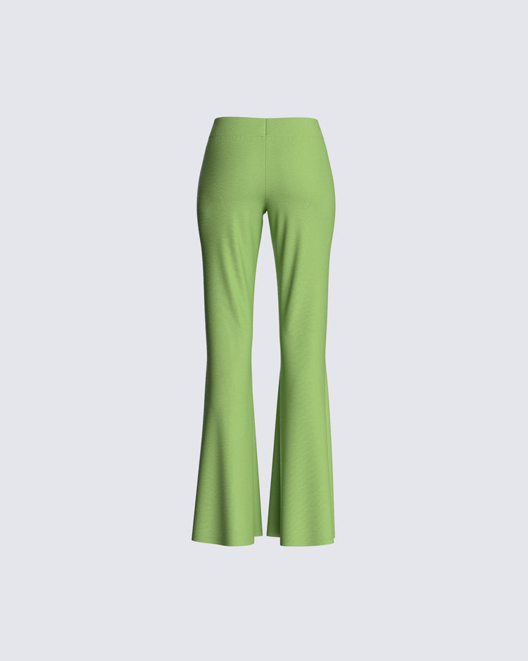 Emerson Green Flared Pant