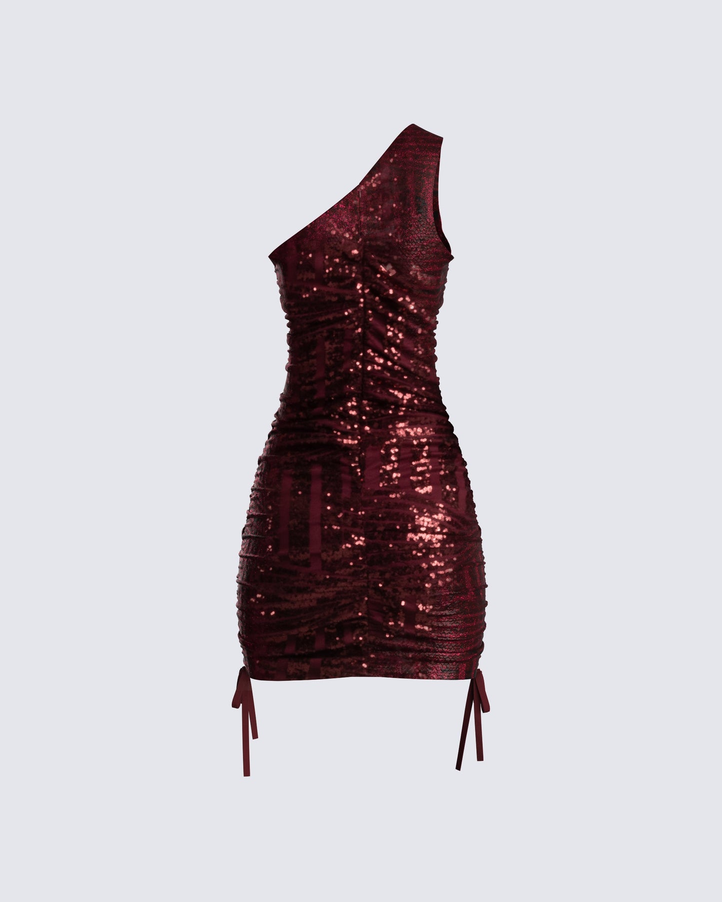 Joelle Shimmer One Shoulder Mini Dress